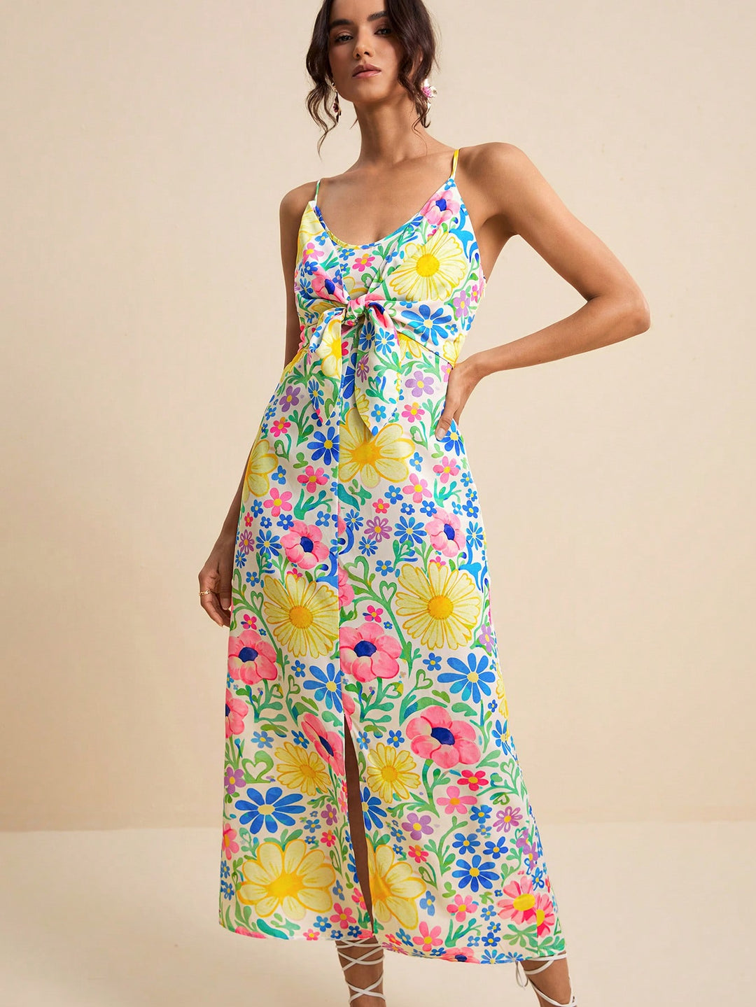 Rochie maxi SHEIN, albastru