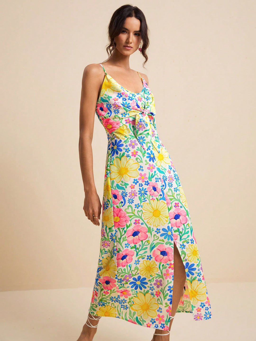 Rochie maxi SHEIN, albastru