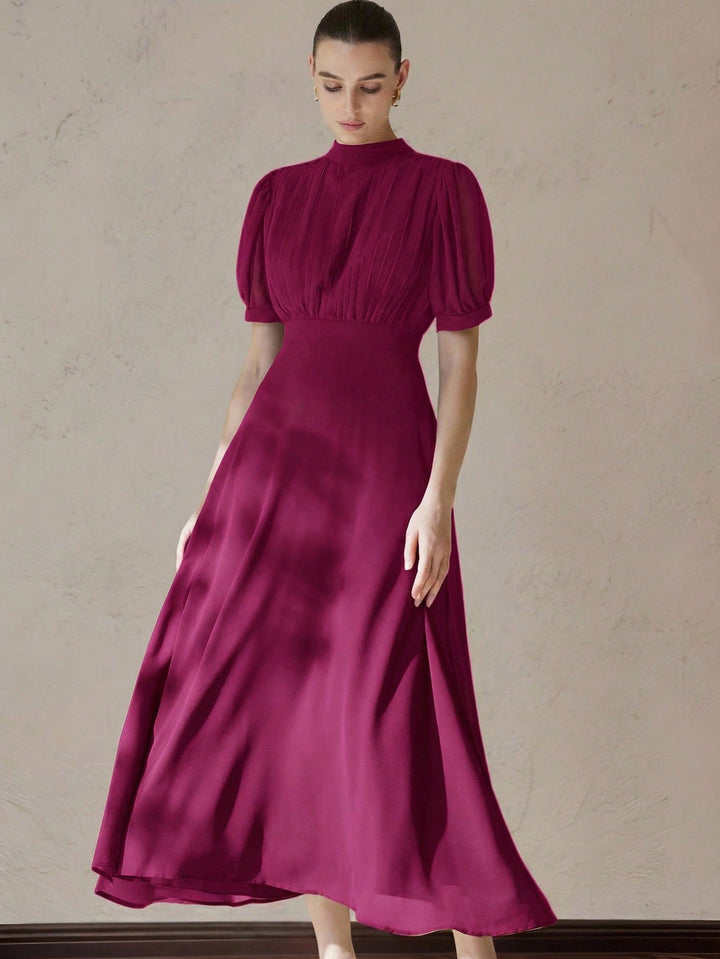 Rochie maxi SHEIN, vișiniu