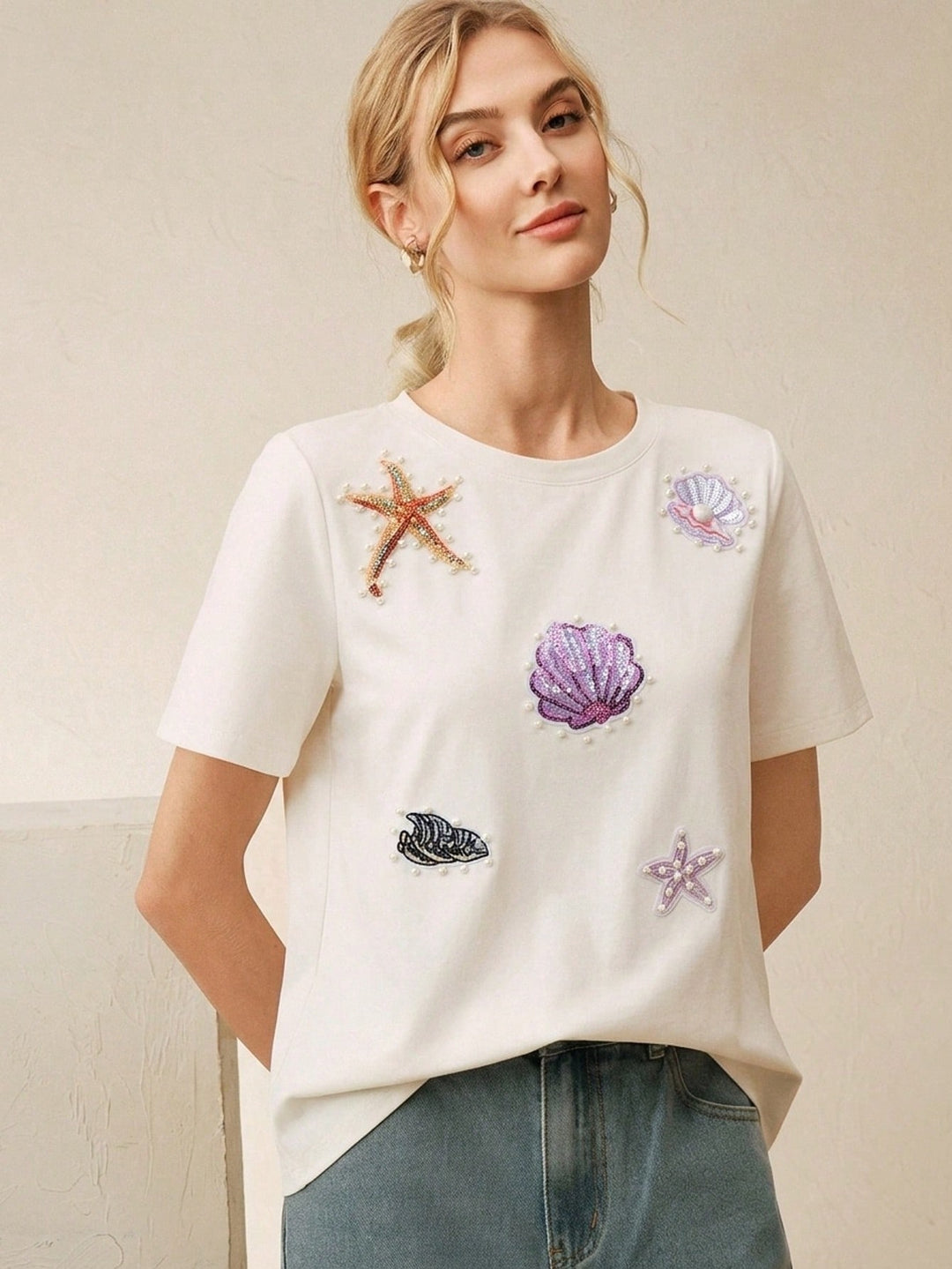Tricou SHEIN, alb