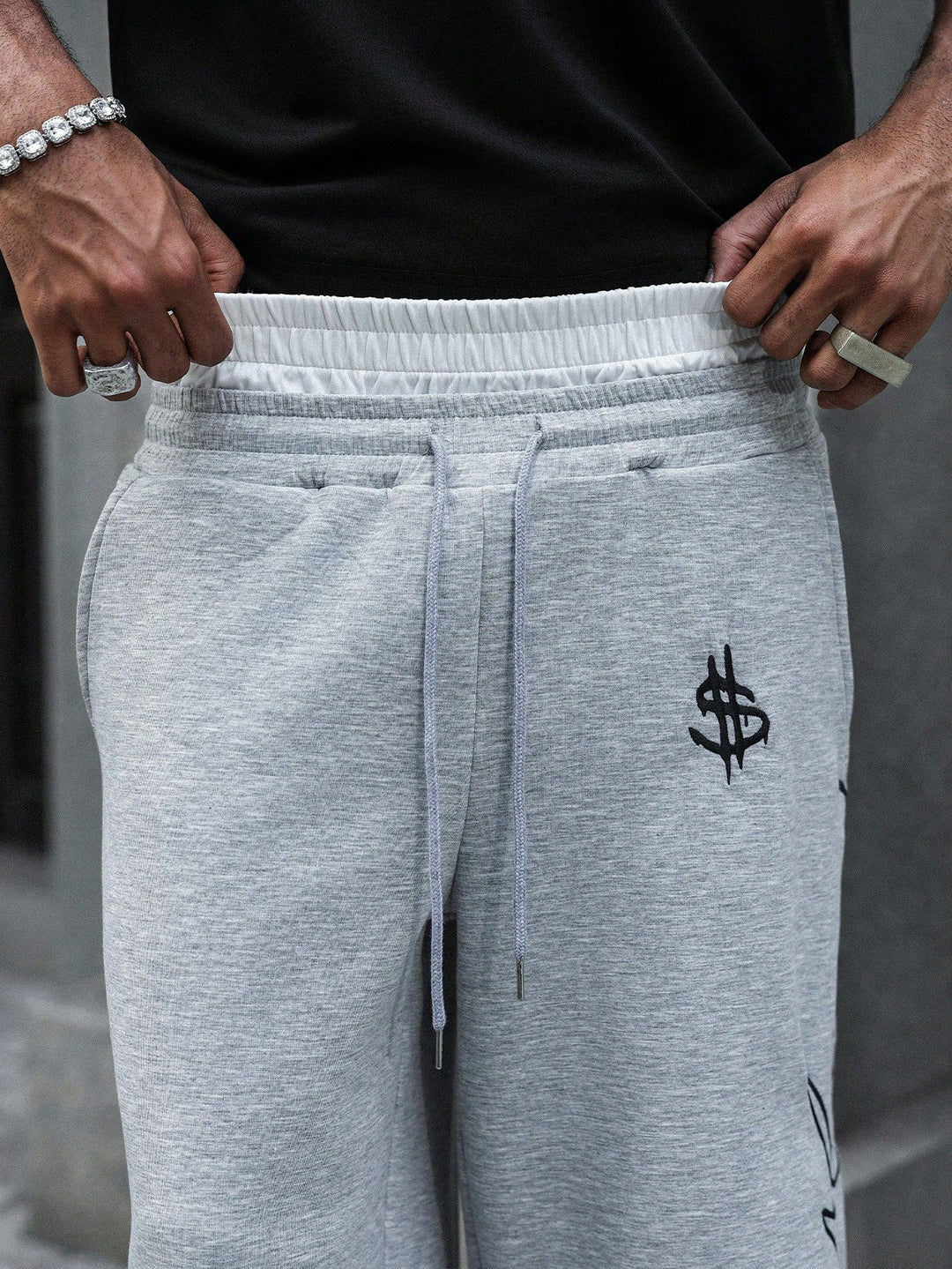 Pantaloni SHEIN, gri
