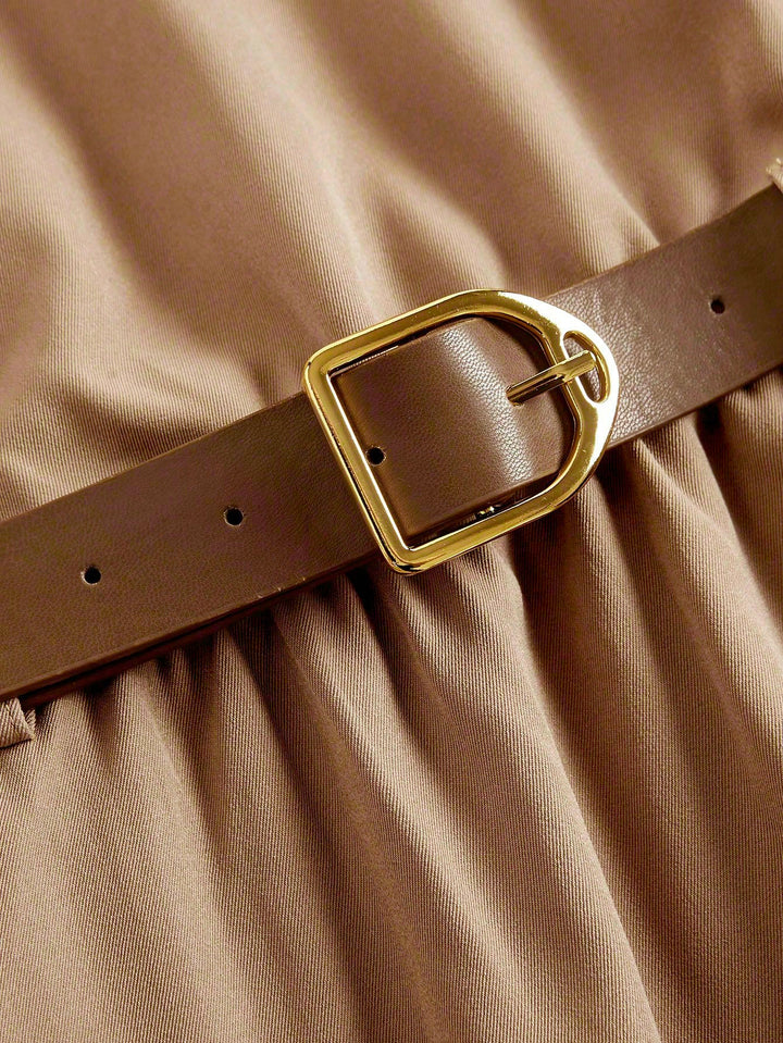 Rochie SHEIN, kaki