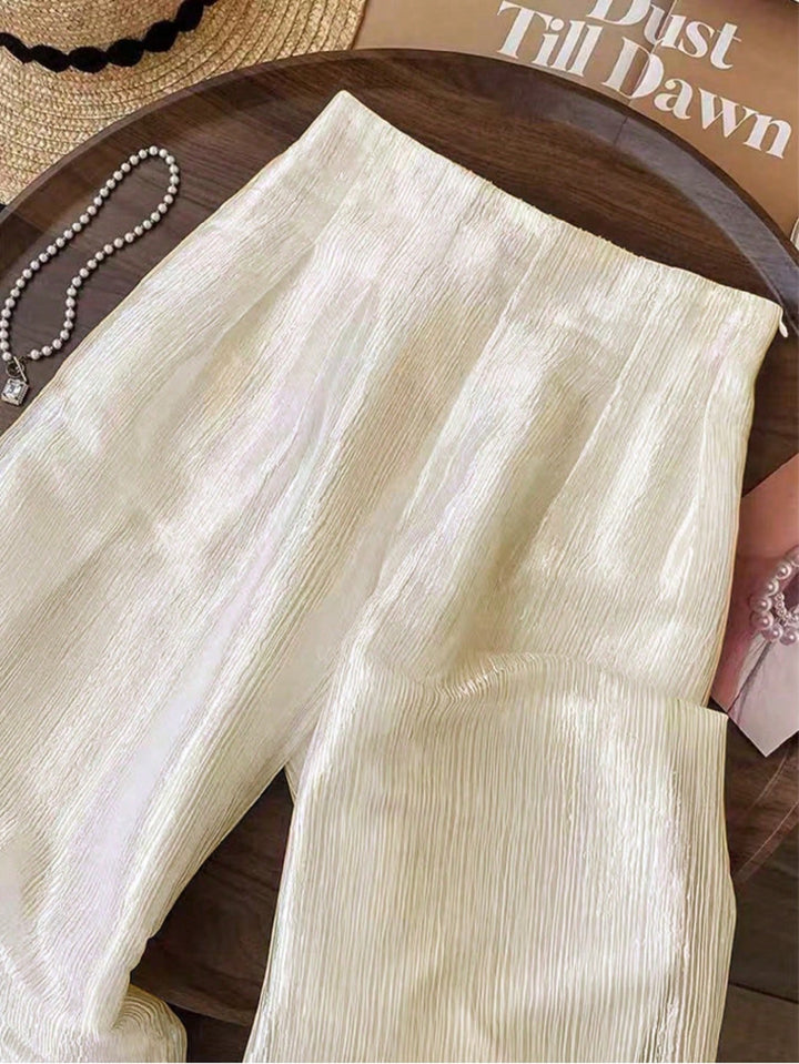 Pantaloni SHEIN, auriu