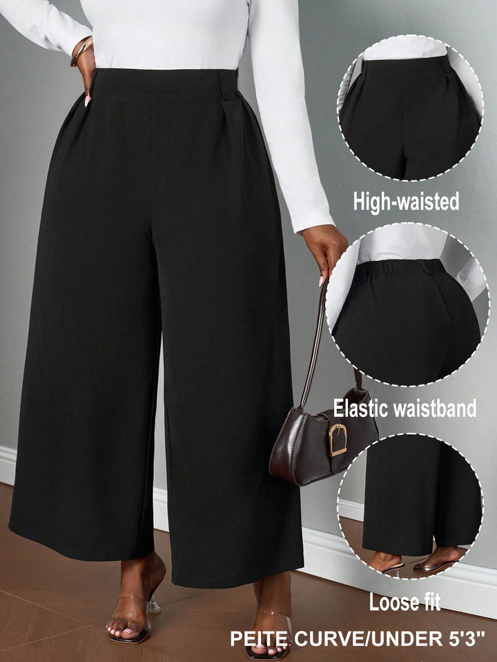 Pantaloni SHEIN, negru