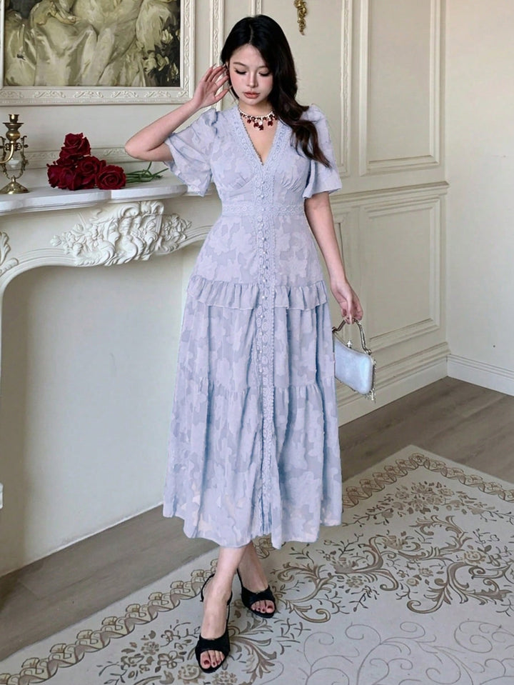 Rochie midi SHEIN, mov