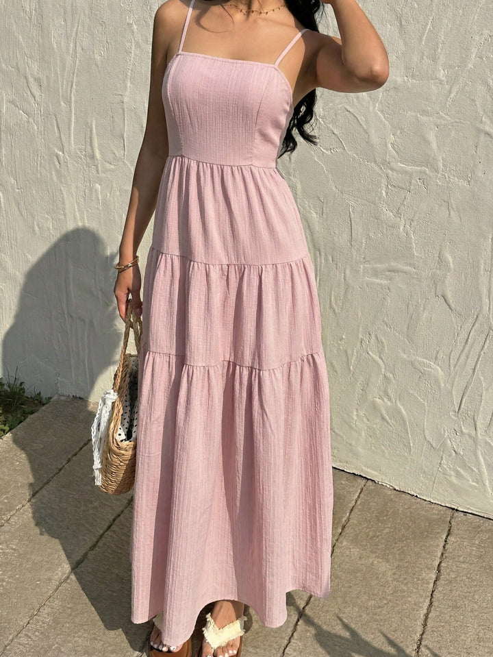 Rochie maxi SHEIN, roz