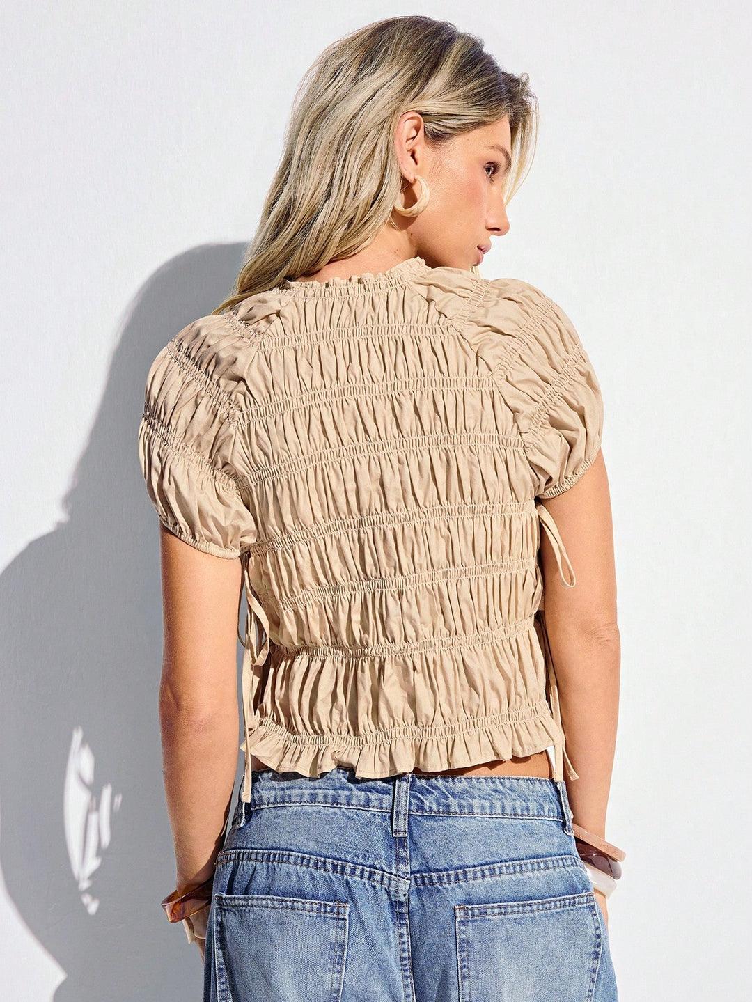 Top SHEIN, bej