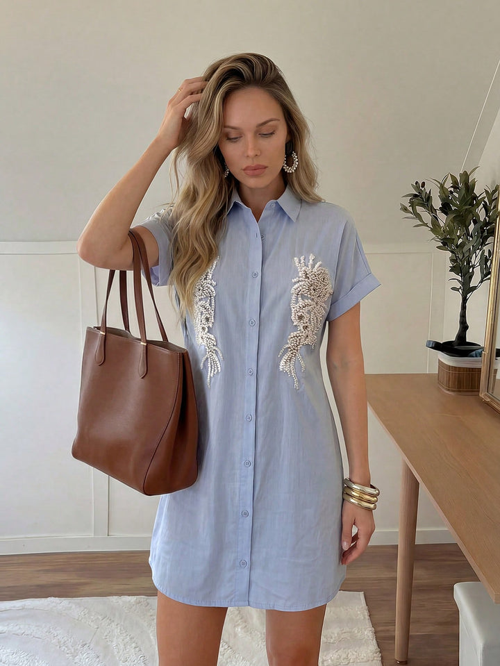 Rochie mini SHEIN, albastru
