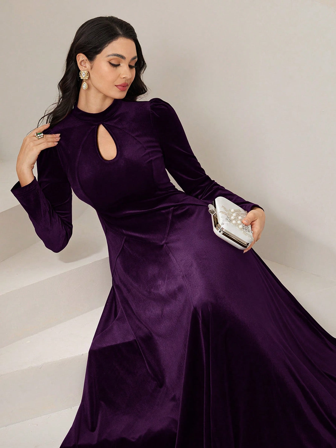 Rochie maxi SHEIN, mov