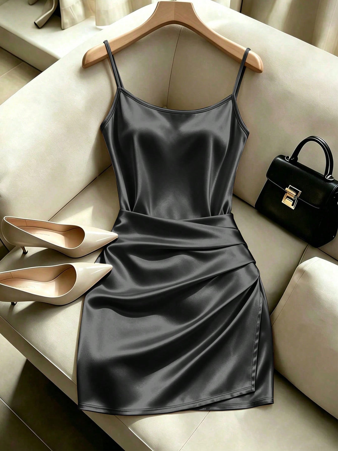 Rochie mini SHEIN, negru
