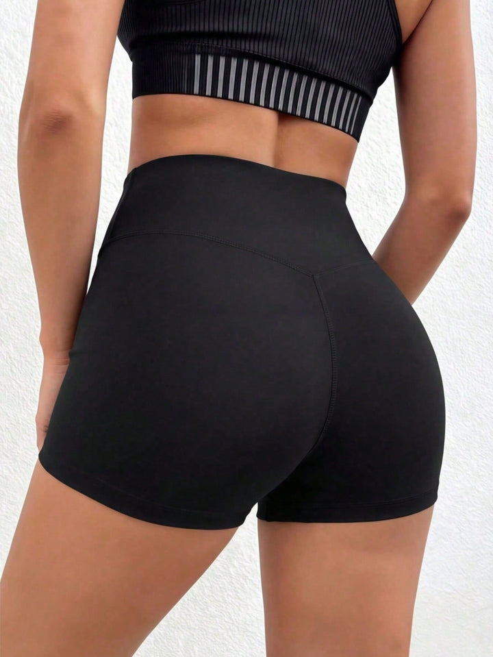 SHEIN rövid leggings, fekete