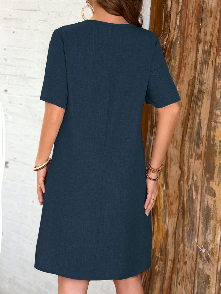 Rochie scurtă SHEIN, albastru