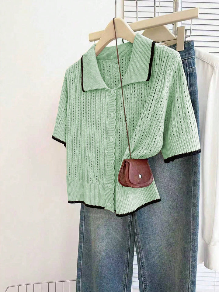 Cardigan SHEIN, verde