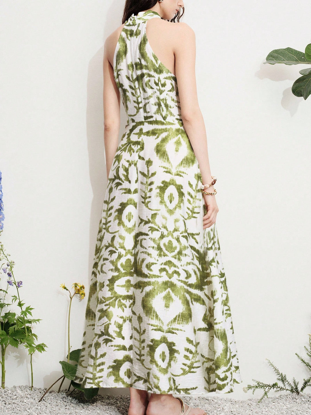 Rochie maxi SHEIN, mix culori