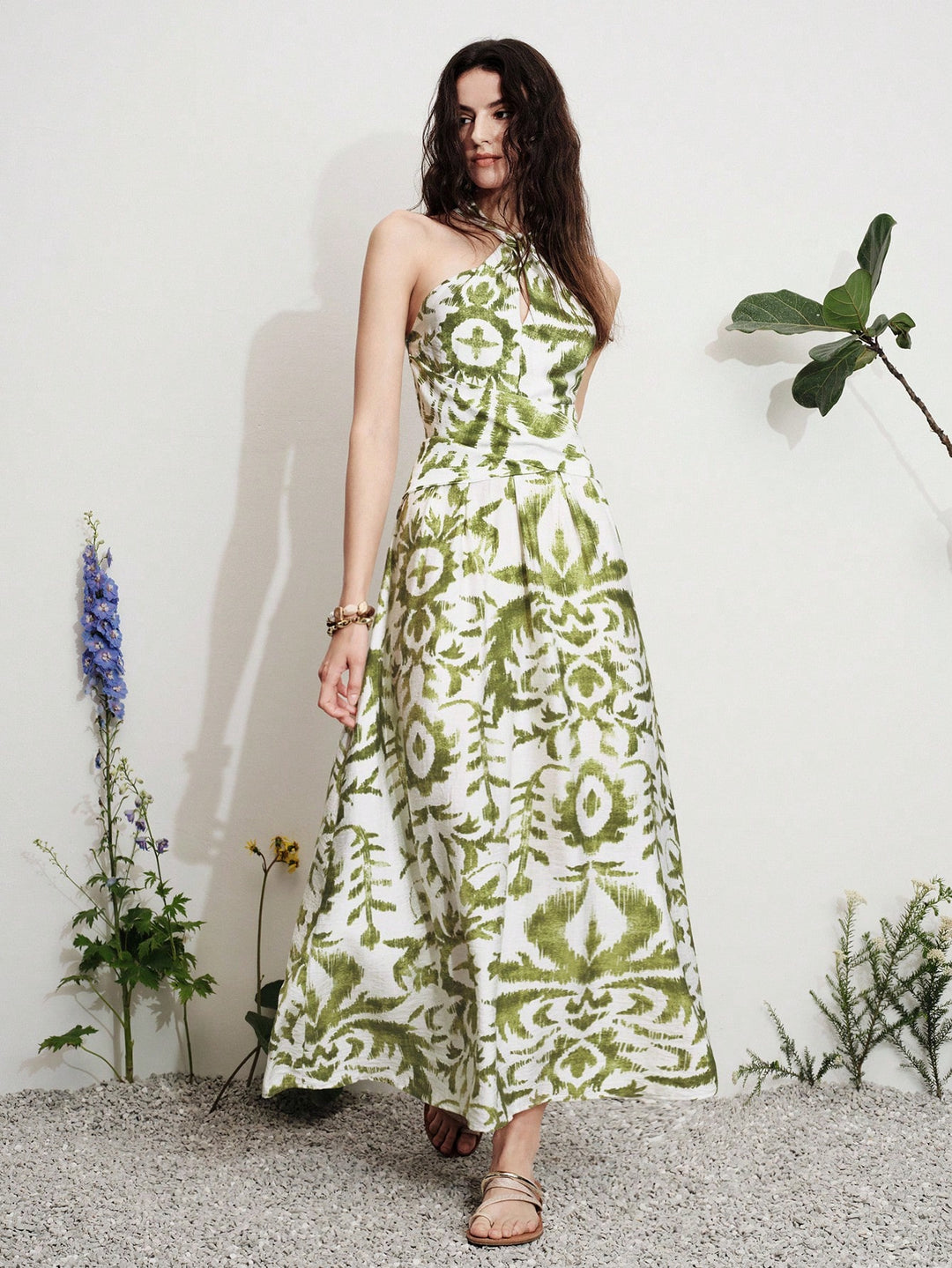 Rochie maxi SHEIN, mix culori