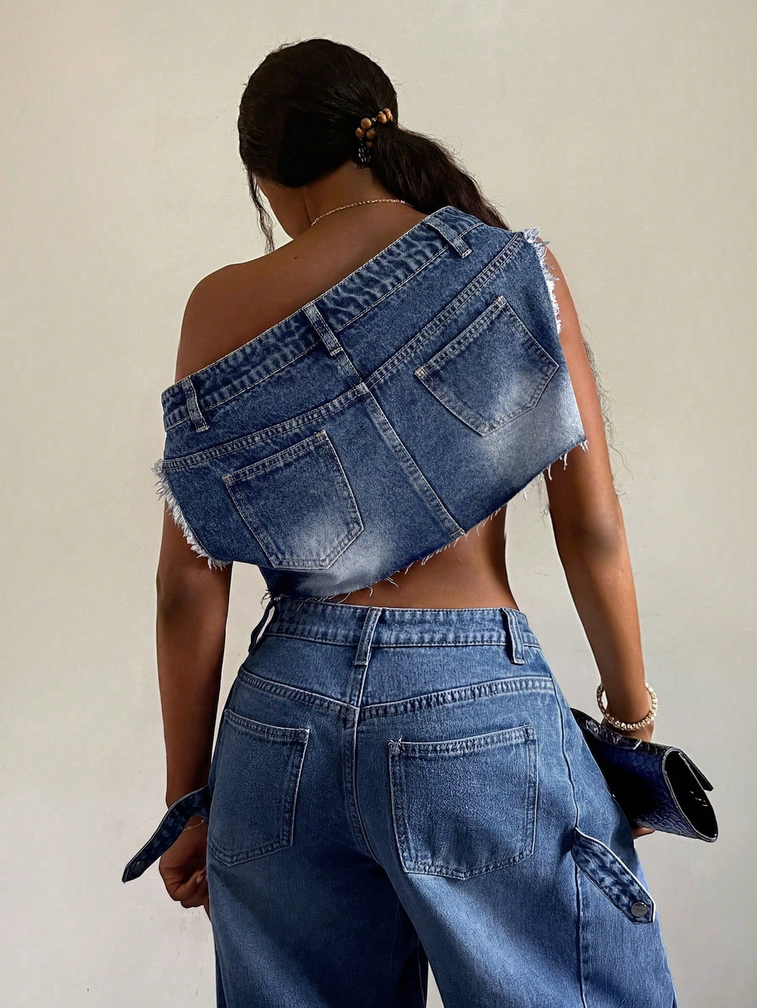 Top SHEIN, albastru
