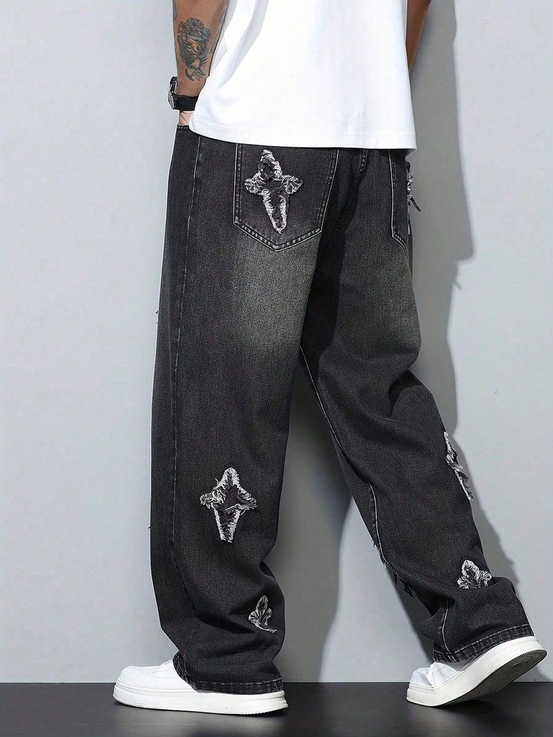 Jeans SHEIN, negru
