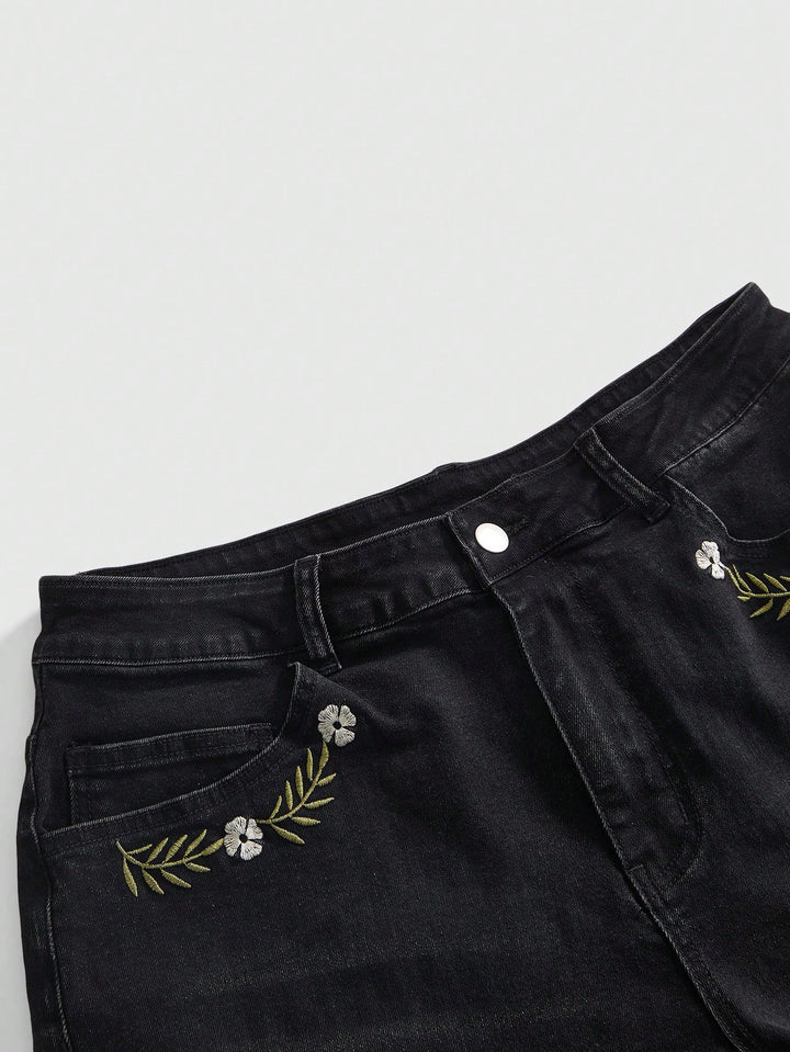 Pantaloni scurți SHEIN, negru