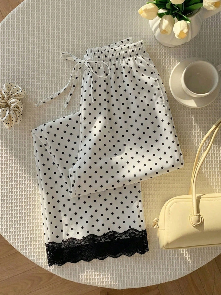 Pantaloni SHEIN, alb
