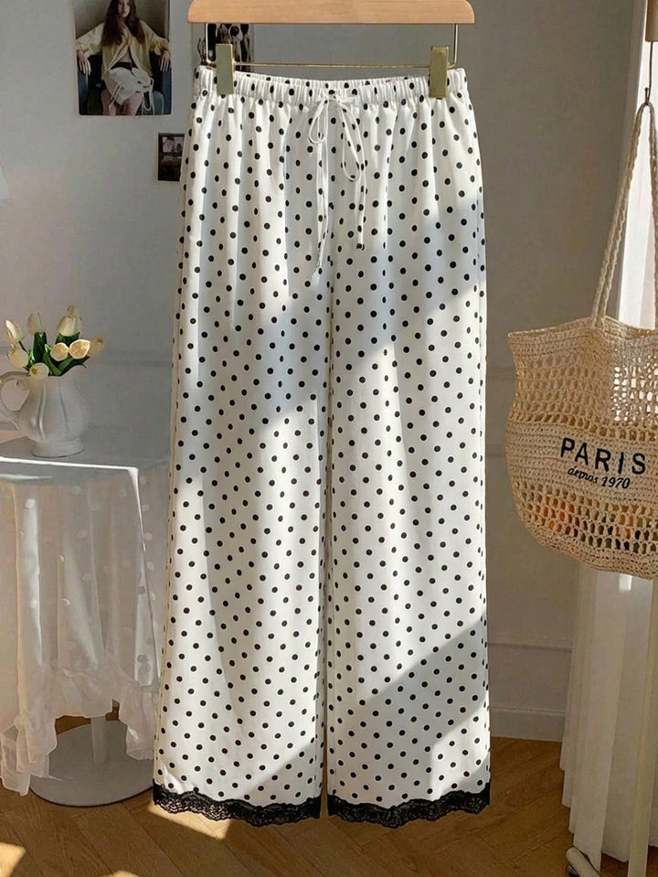 Pantaloni SHEIN, alb