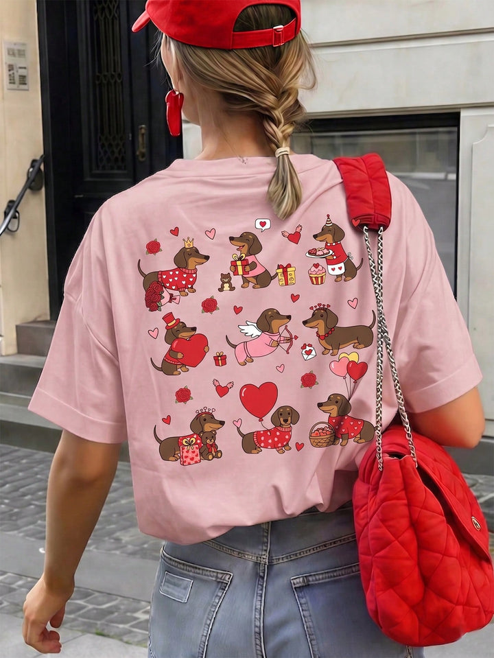 Tricou SHEIN, roz