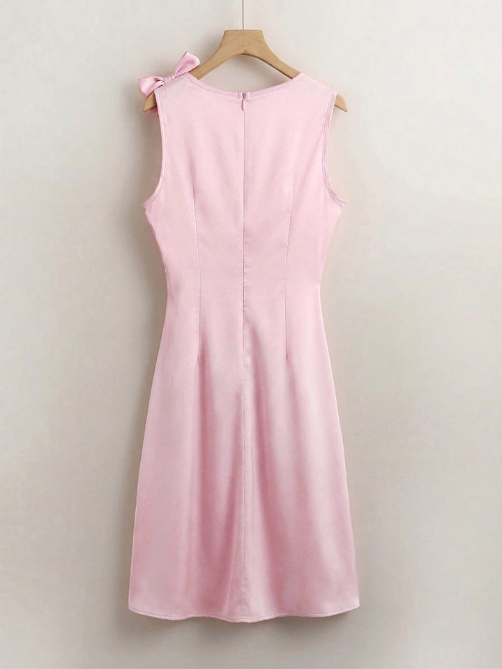 Rochie midi SHEIN, roz