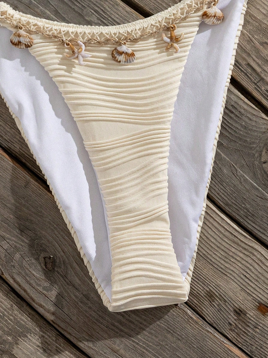 Set bikini SHEIN, bej