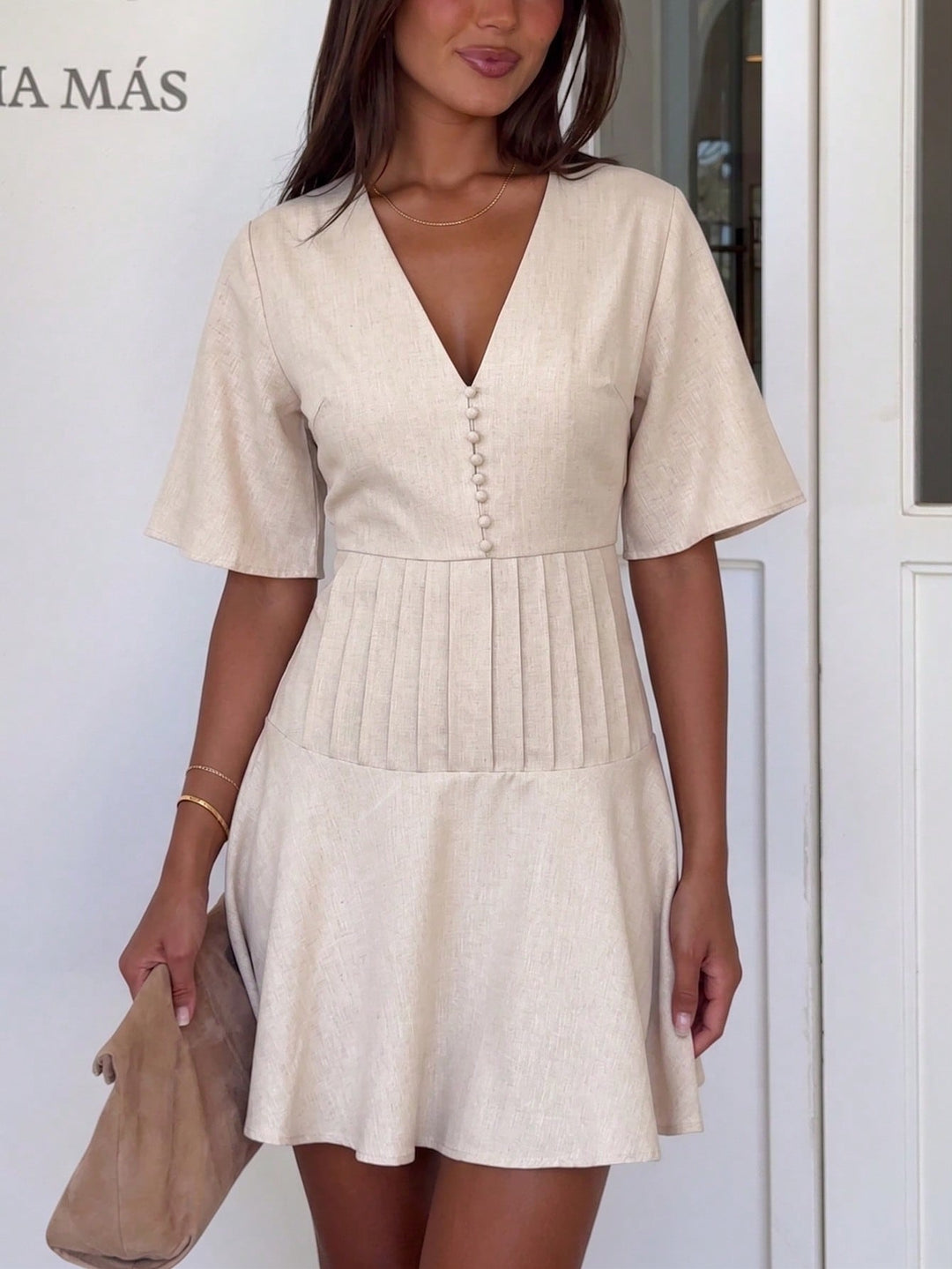 Rochie mini SHEIN, portocaliu