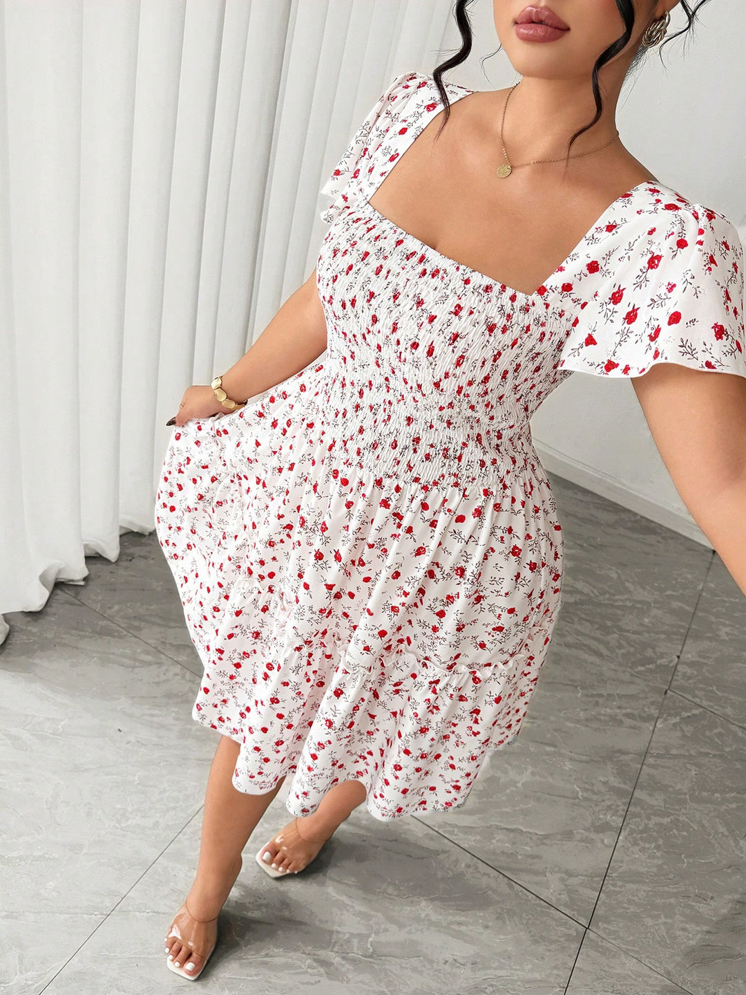 Rochie SHEIN, mix culori