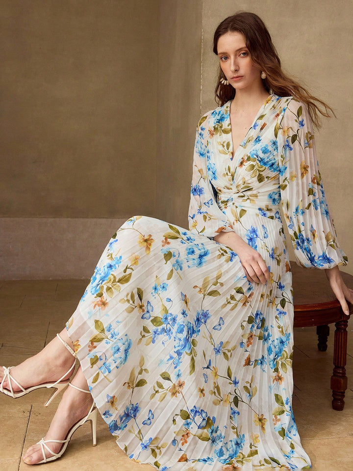 Rochie maxi SHEIN, mix culori