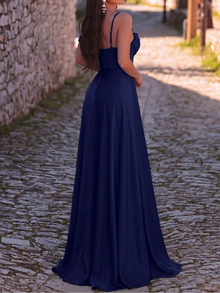 SHEIN maxi ruha, kék