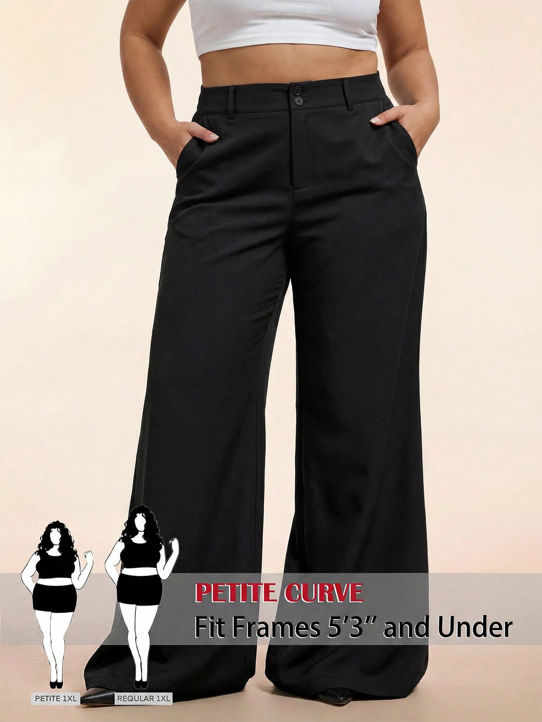 Pantaloni SHEIN, negru