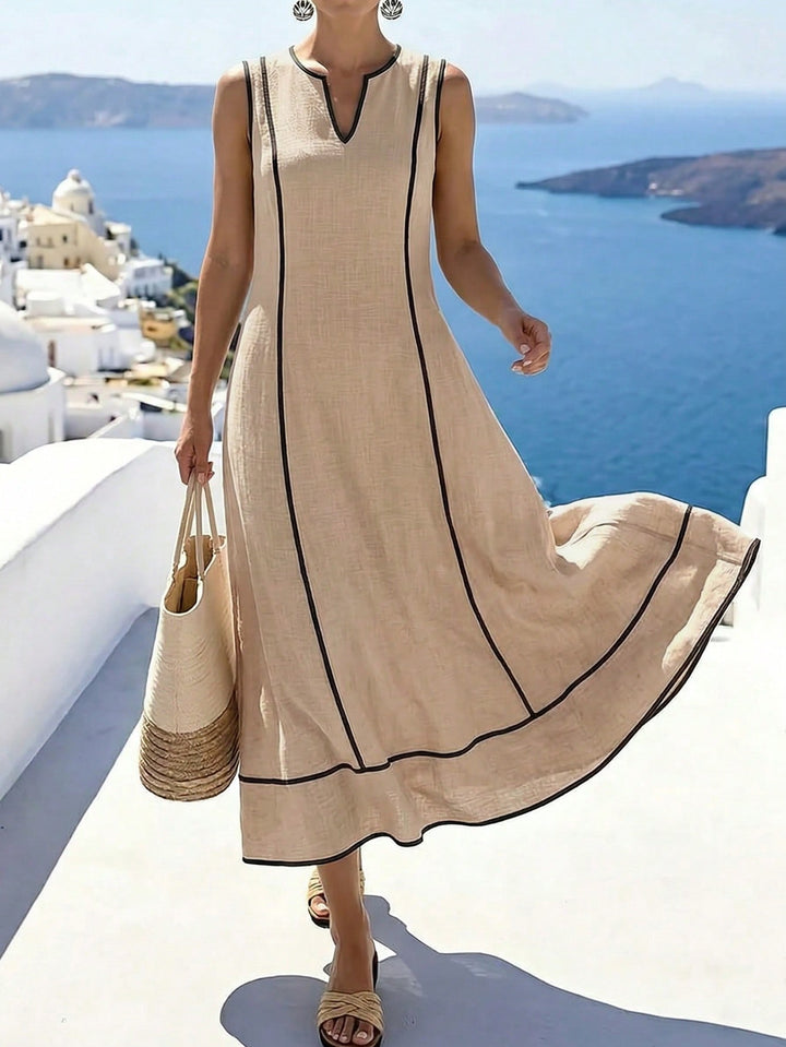 Rochie maxi SHEIN, kaki