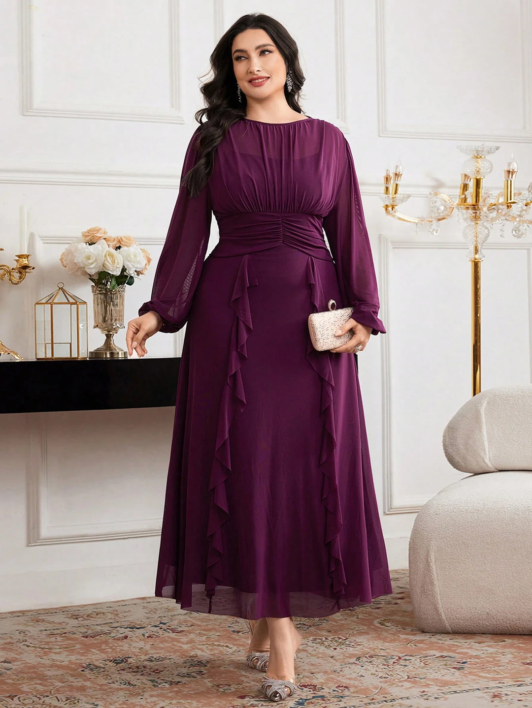 Rochie maxi SHEIN, mov