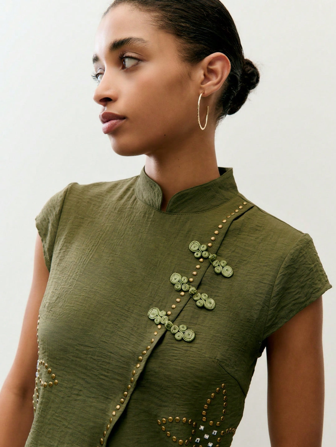 Top SHEIN, verde