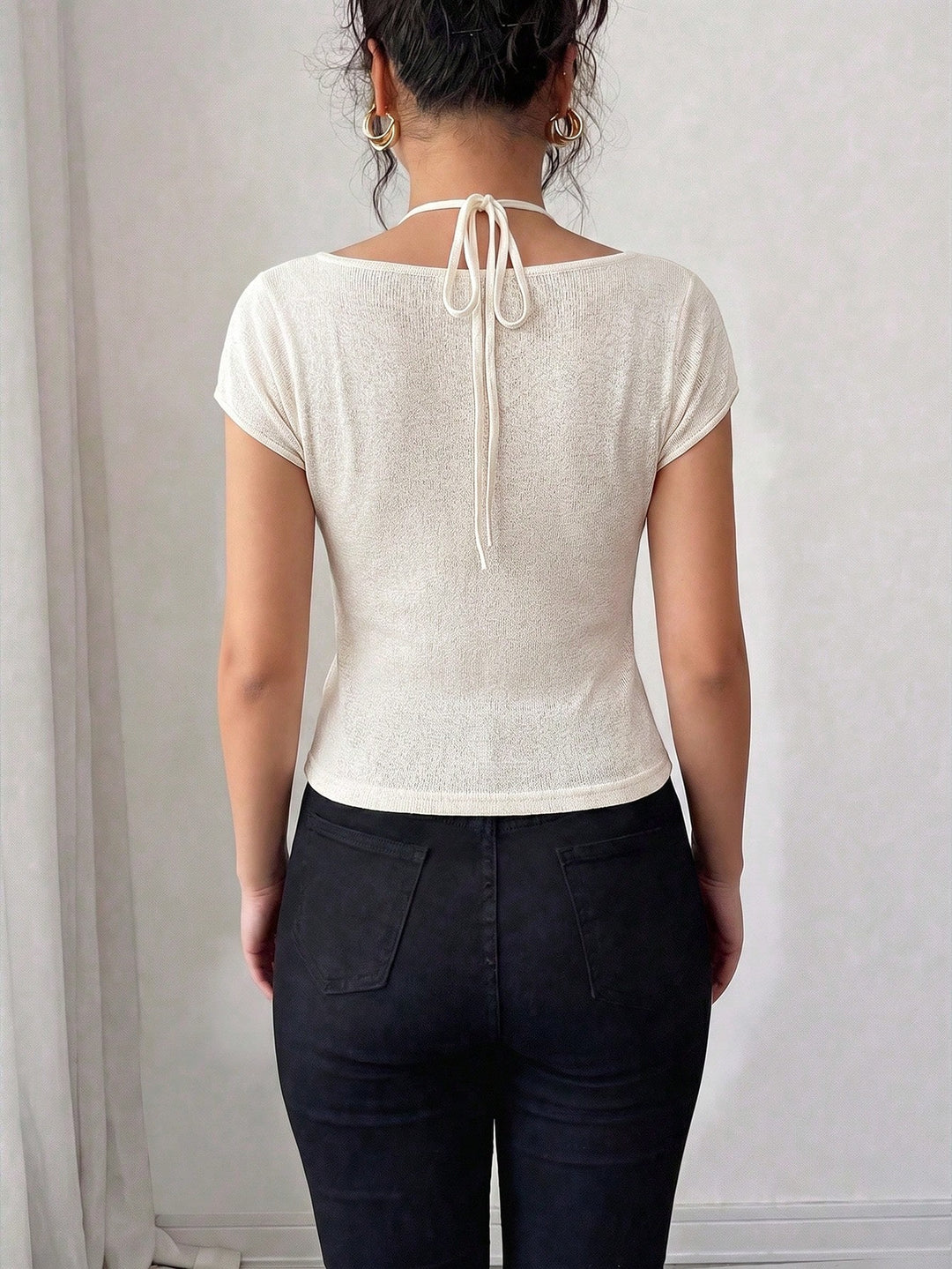 Tricou SHEIN, portocaliu