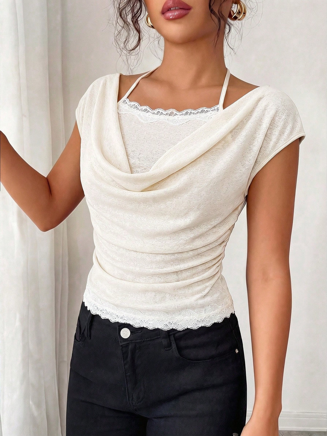 Tricou SHEIN, portocaliu