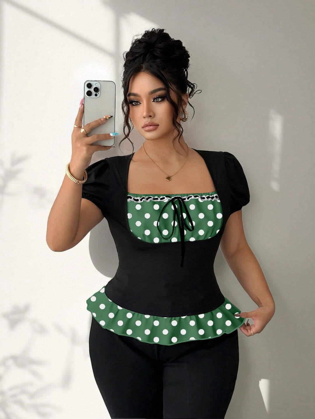 Tricou SHEIN, verde