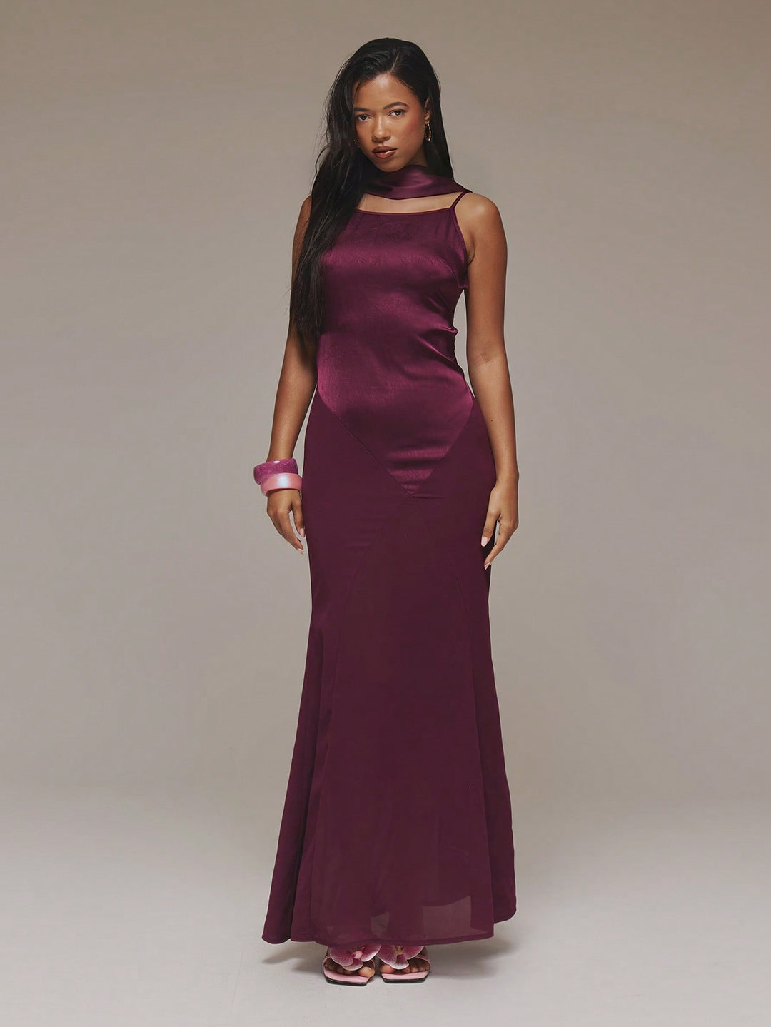 Rochie maxi SHEIN, mov