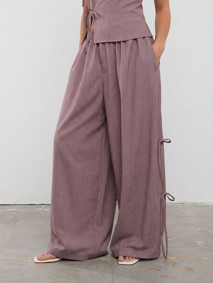 Pantaloni SHEIN, roz