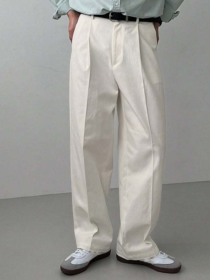 Pantalon SHEIN, alb