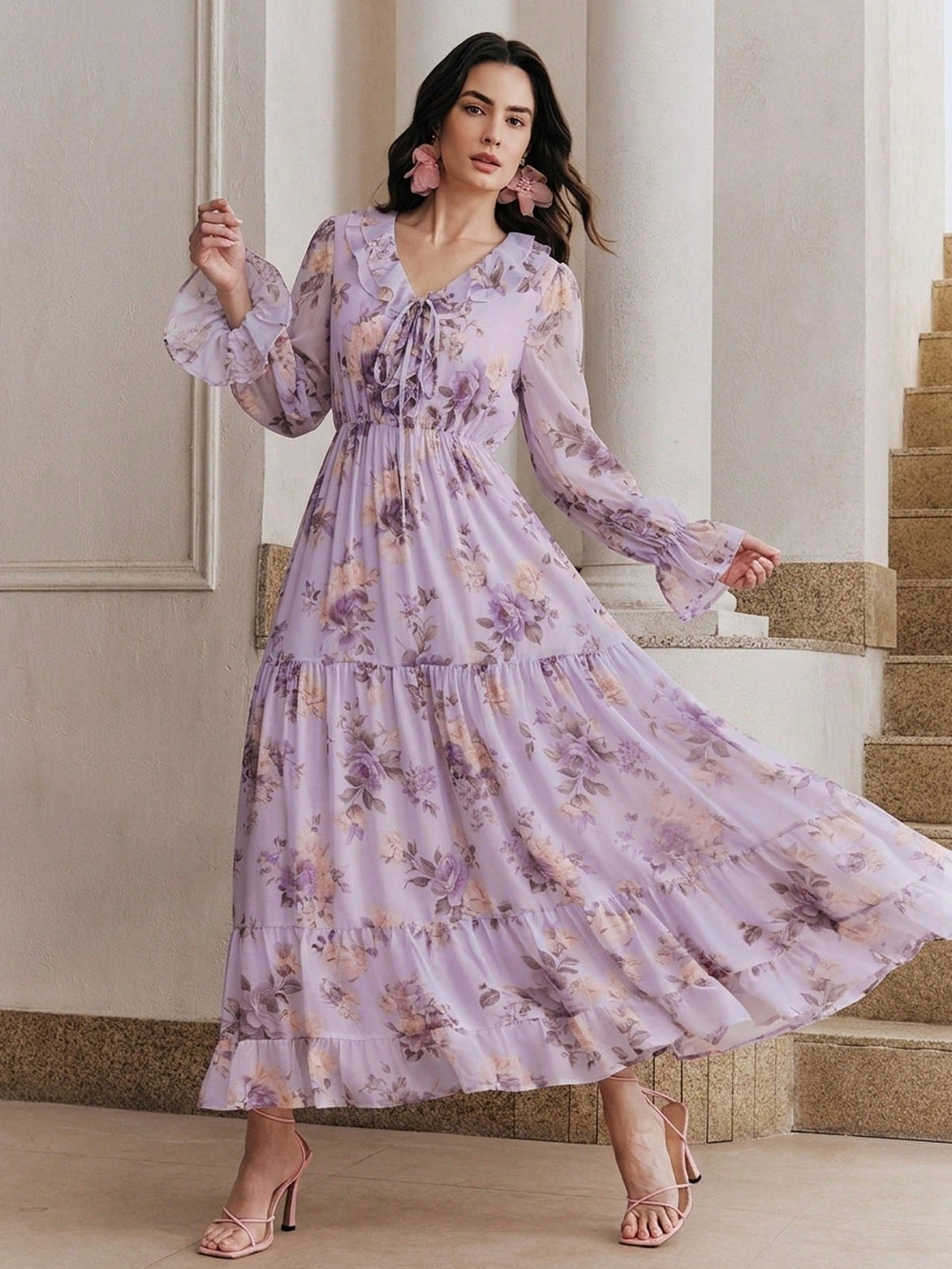 Rochie maxi SHEIN, mov