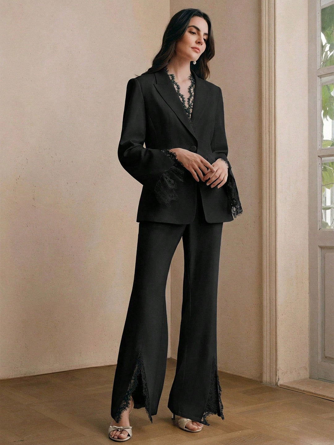 Costum SHEIN, negru