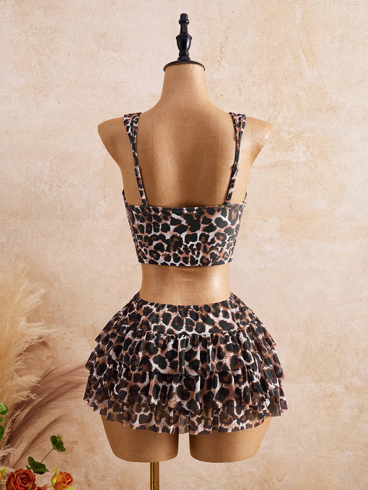 Costum de baie SHEIN, mix culori