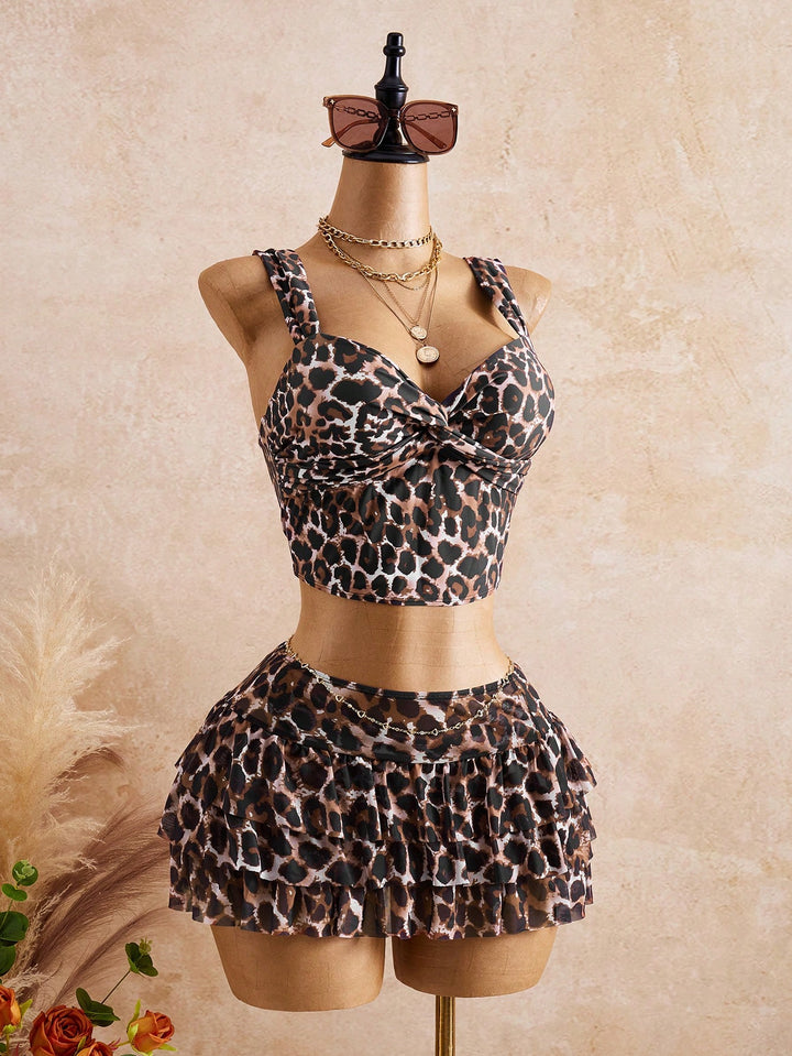 Costum de baie SHEIN, mix culori