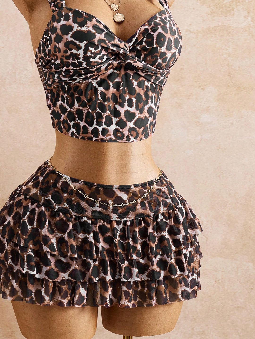 Costum de baie SHEIN, mix culori