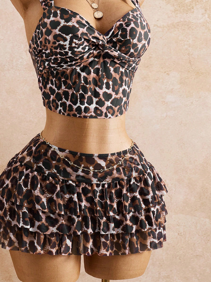 Costum de baie SHEIN, mix culori