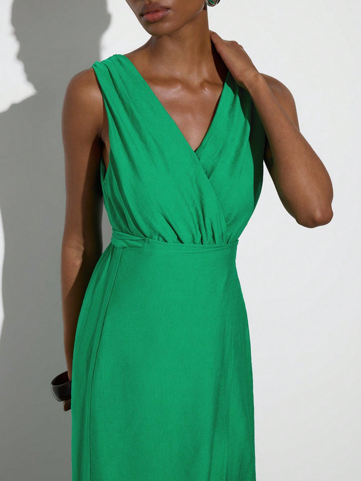 Rochie maxi SHEIN, verde