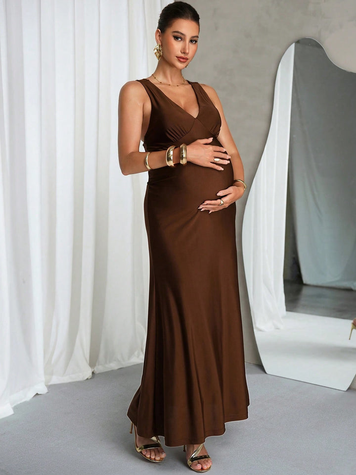 Rochie SHEIN, maro