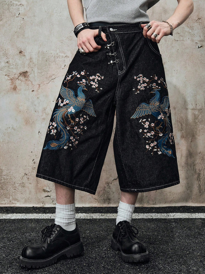 Pantaloni scurți SHEIN, albastru